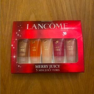 Lancôme Merry Juicy 5 mini juice tubes lip gloss